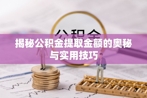 师宗揭秘公积金提取金额的奥秘与实用技巧