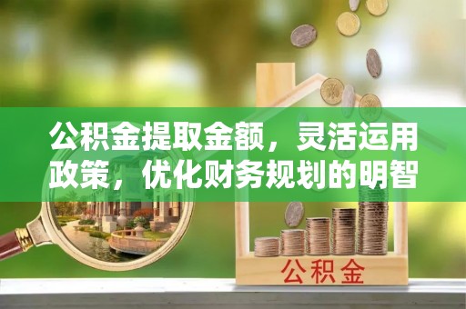 师宗公积金提取金额，灵活运用政策，优化财务规划的明智选择