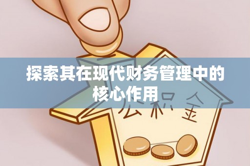 师宗探索其在现代财务管理中的核心作用
