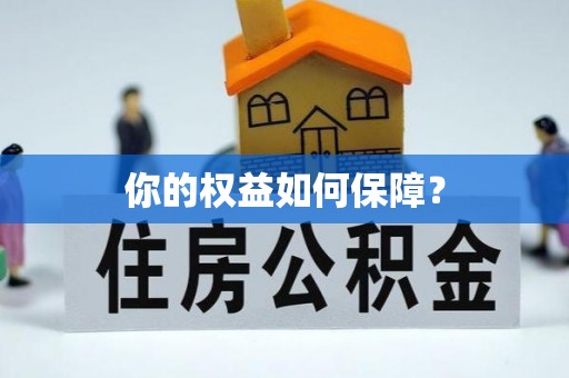 师宗你的权益如何保障？