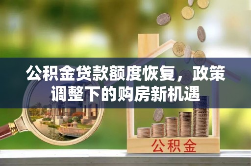 师宗公积金贷款额度恢复，政策调整下的购房新机遇