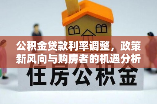 师宗公积金贷款利率调整，政策新风向与购房者的机遇分析