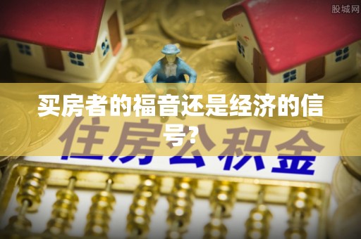 师宗买房者的福音还是经济的信号？