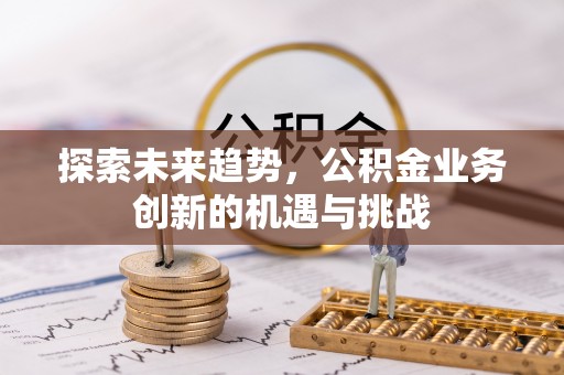 师宗探索未来趋势，公积金业务创新的机遇与挑战
