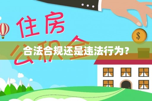 师宗合法合规还是违法行为？