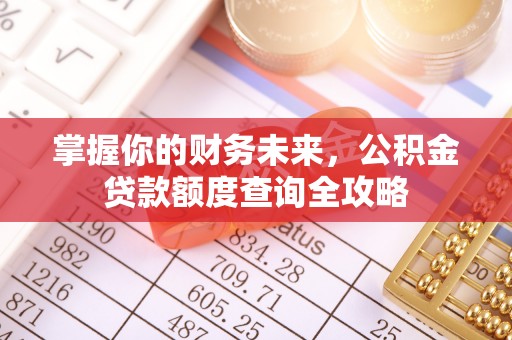 师宗掌握你的财务未来，公积金贷款额度查询全攻略