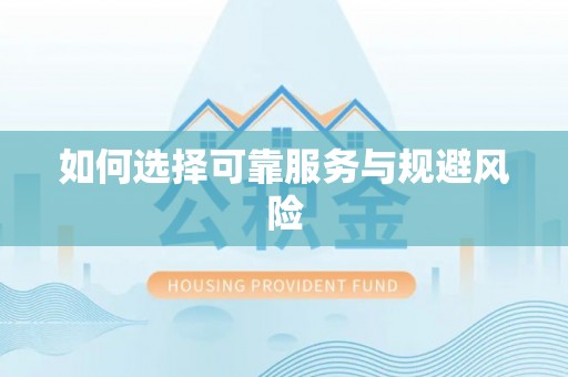 师宗如何选择可靠服务与规避风险