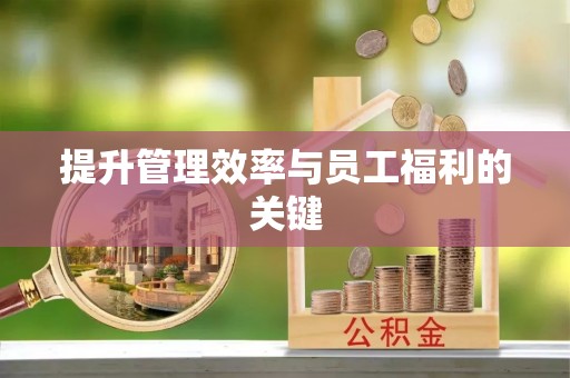 师宗提升管理效率与员工福利的关键