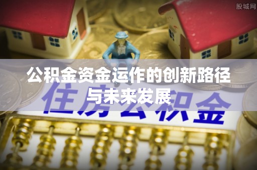 师宗公积金资金运作的创新路径与未来发展