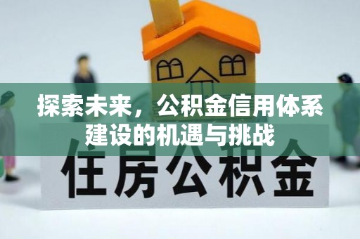 师宗探索未来，公积金信用体系建设的机遇与挑战